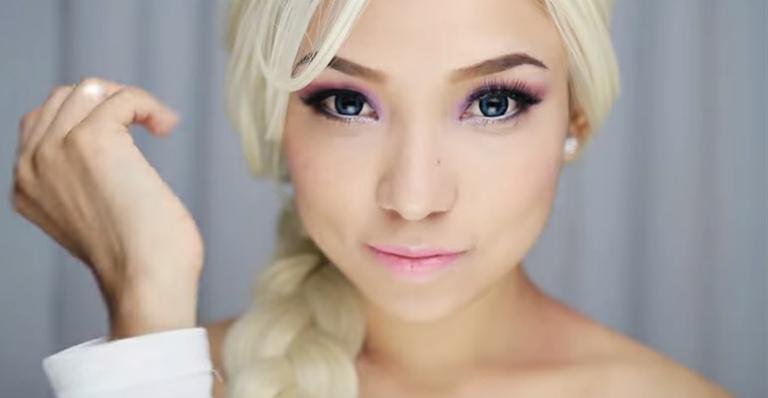Make Halloween: Veja o passo a passo para se transformar em Elsa, de Frozen