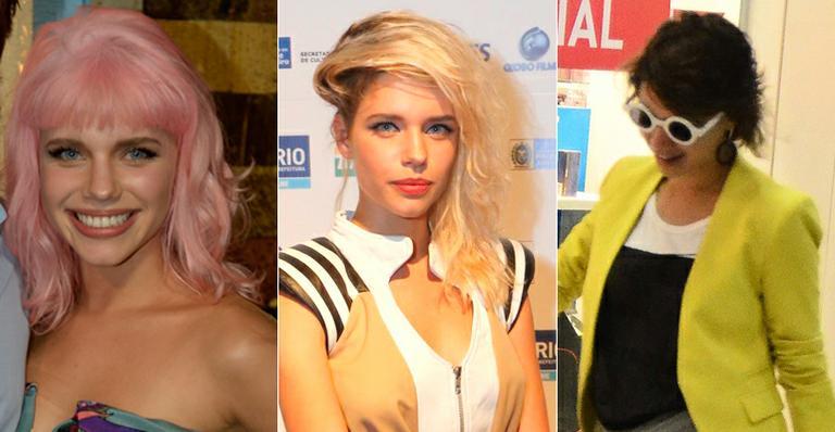 Depois de exibir cabelos rosa e loiro, Bruna Linzmeyer volta a ser morena