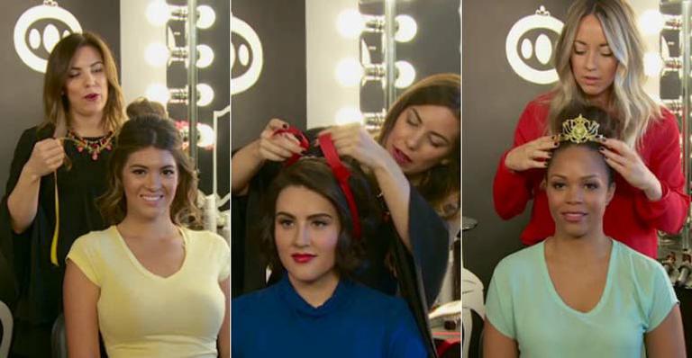 Aprenda a fazer o penteado de 4 princesas da Disney para o Halloween