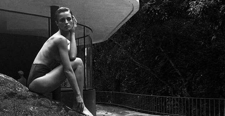 Top model Flávia Lucini participa de livro em homenagem à Oscar Niemeyer