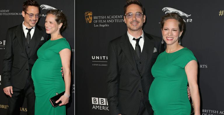 Robert Downey Jr brinca com a gravidez da mulher: ‘Prestes a estourar’