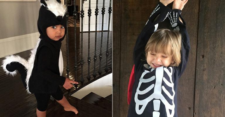 Filhos de Gisele Bündchen e mais famosos usam fantasias de Halloween