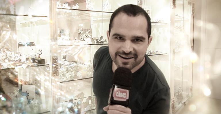 Luciano Camargo mostra sua coleção Swarovski