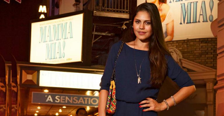 Broadway: Jéssika Alves se encanta com apresentação de ‘Mamma Mia’