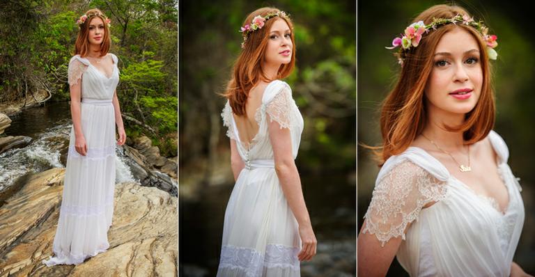 Império: Estilista fala sobre o vestido de noiva de Marina Ruy Barbosa, que custa R$ 14 mil
