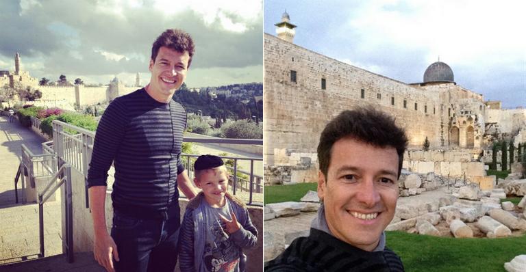 Rodrigo Faro visita Jerusalém: ‘Muita emoção’