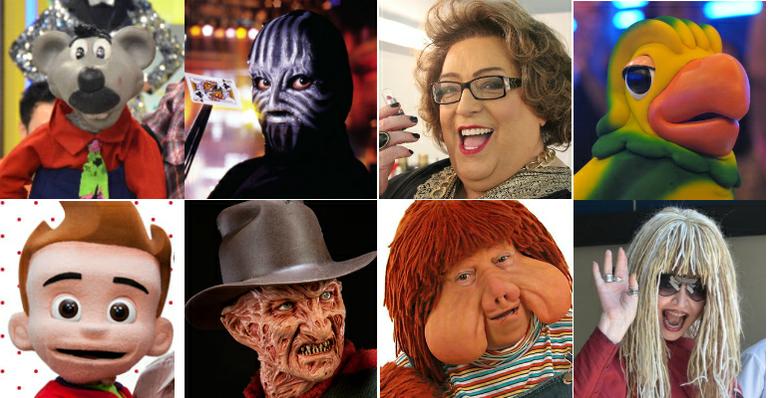 Louro José, Mamma Bruschetta, Freddy Krueger… Veja como eles são longe de seus personagens