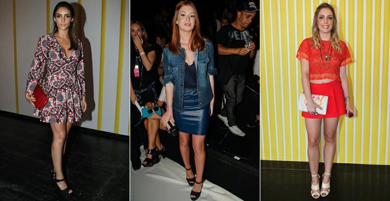 Veja os looks dos famosos nos corredores do SPFW