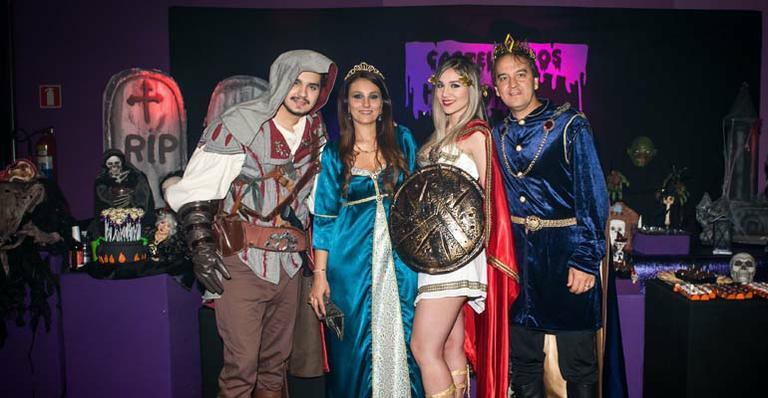 Luan Santana comemora o Halloween com grande festa em clube de São Paulo