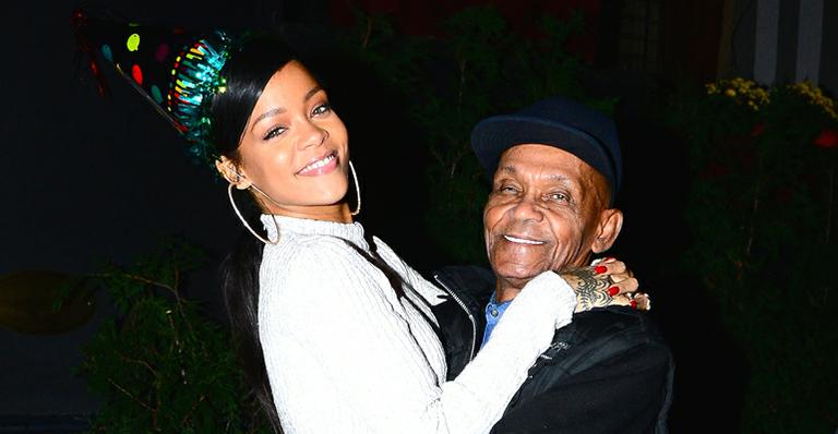 Rihanna festeja aniversário de 86 anos do avô, Bravo