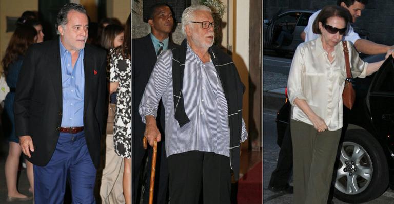 Manoel Carlos reza missa em memória do filho, Pedro