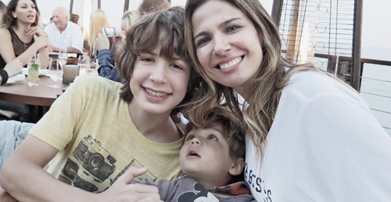 Luciana Gimenez: “Amo ser mãe de dois meninos”