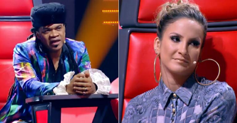 Claudia Leitte critica roupa de candidatas no ‘The Voice’ e Carlinhos Brown se manifesta