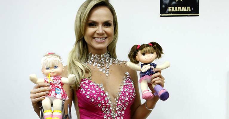 Eliana abre o Teleton 2014 e brilha com vestido pink