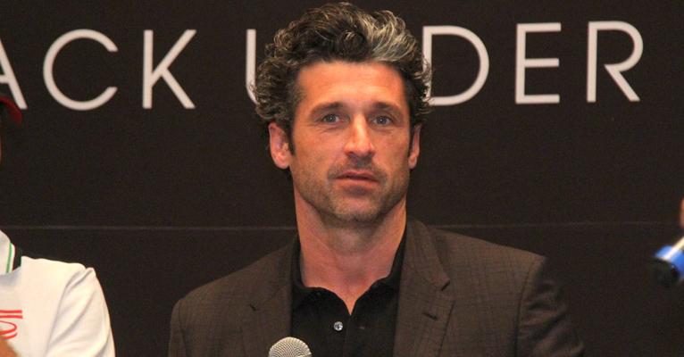 Patrick Dempsey participa de evento em São Paulo ao lado de Bruno Senna