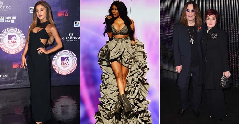 Ariana Grande e estrelas marcam presença no MTV Europe Music Awards 2014