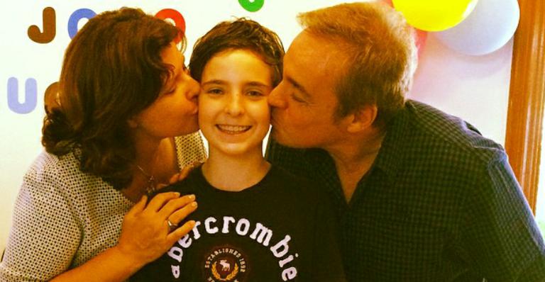 Gugu Liberato faz festa de aniversário para o filho, João Augusto