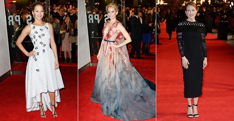 Looks das estrelas na première de ‘Jogos Vorazes’