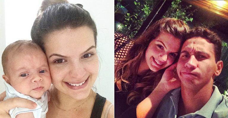 Giovanna Costi, mulher de Ganso, mostra vídeo fofo do filho sorrindo