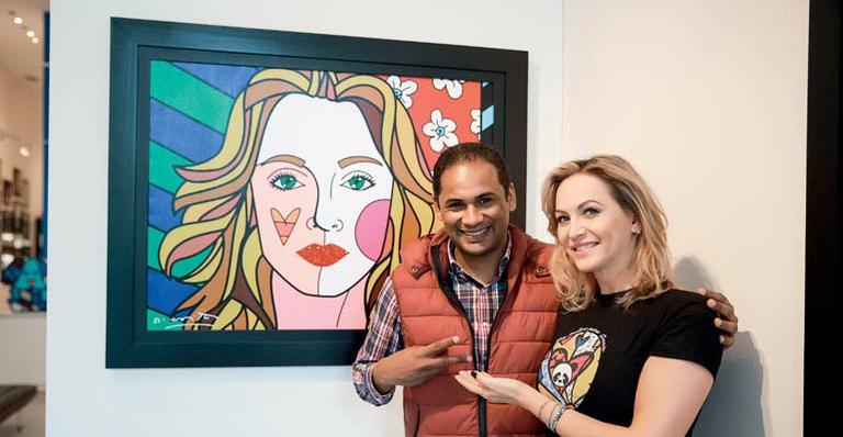 Famosos participam de campanha da Casa Hope com Romero Britto