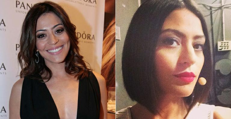 Carol Castro faz versão mais curta do chanel assimétrico de sua personagem de ‘Amor à Vida’