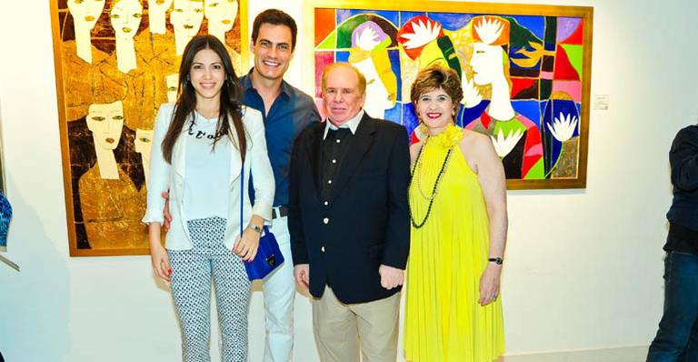 Carlos Casagrande prestigia vernissage do artista plástico Gregory Fink