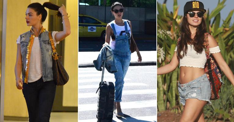 Veja as 15 peças jeans mais estilosas de Isis Valverde