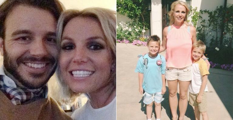 Britney Spears apresenta o namorado para seus filhos