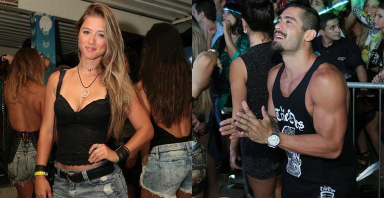 Após polêmica, ex-namorados Angela Sousa e Yuri vão a mesma festa