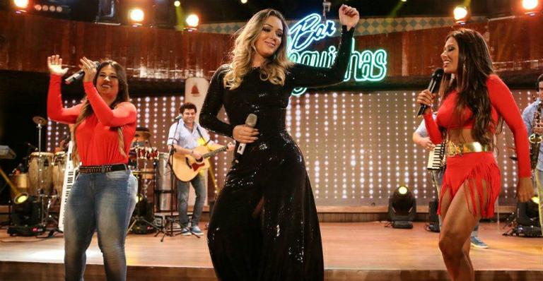 Tânia Mara participa de gravação de DVD em Fortaleza