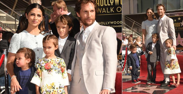 Matthew McConaughey ganha estrela na Calçada da Fama