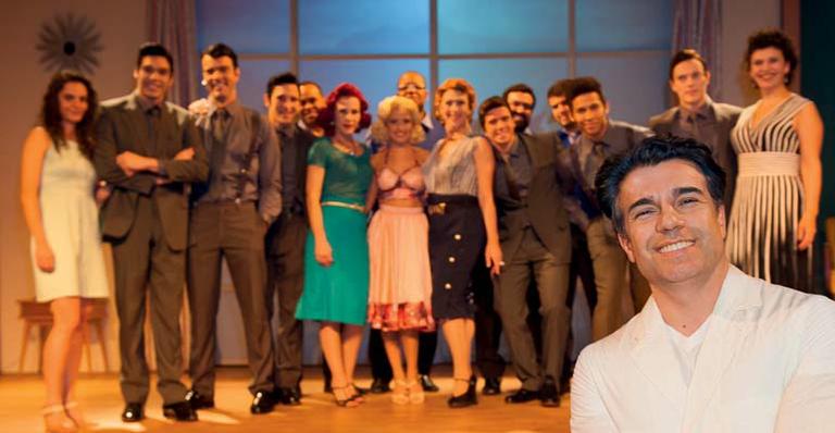 Claudia Raia prestigia Jarbas Homem de Mello em remontagem de ‘Constellation’