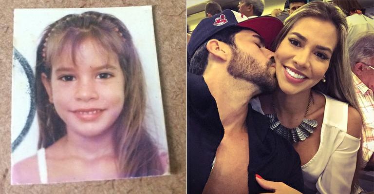 Adriana Sant’anna mostra foto da infância e fã questiona sobre plástica