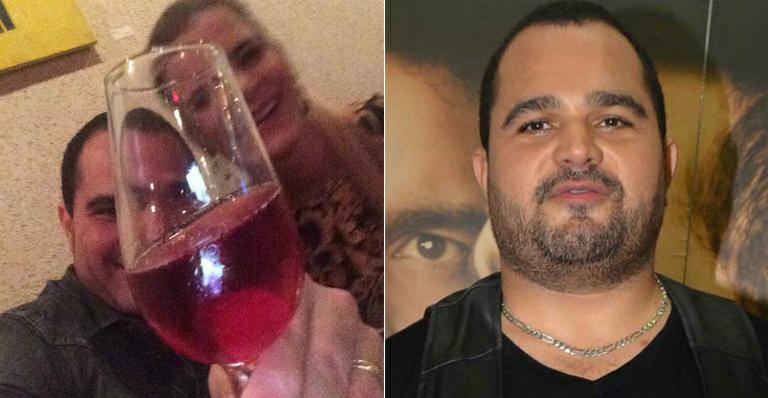 Luciano Camargo curte jantar romântico regado a vinho: “Estou trilili”