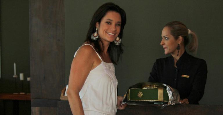 Amandha Lee comemora seu aniversário no Rio