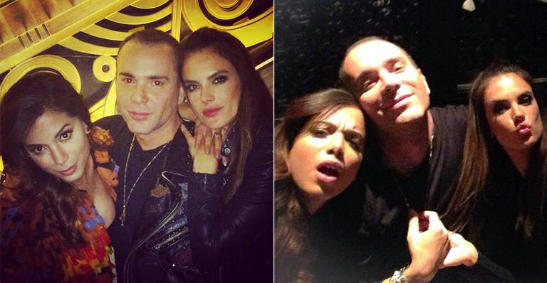 Após Grammy, Anitta curte a noite com Alessandra Ambrosio em Las Vegas