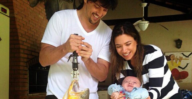 Patrícia Abravanel compara filho com peixe pescado pelo marido: “Maior que o Pedro”