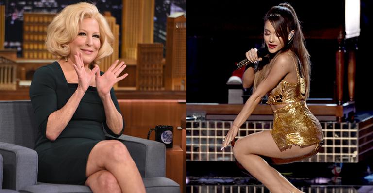 Bette Midler critica ‘sensualidade’ de Ariana Grande e a chama de ‘ridícula’