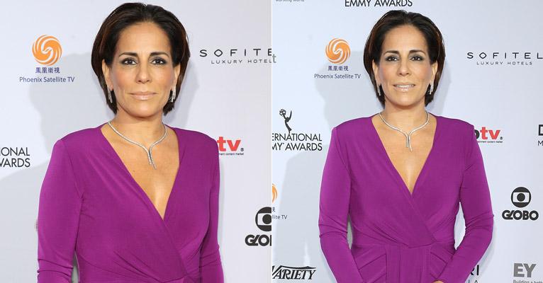 Festas: O passo a passo da maquiagem de Glória Pires para o Emmy 2014
