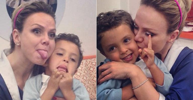 Eliana mostra momento fofo com o filho, Arthur: ‘Dia perfeito’