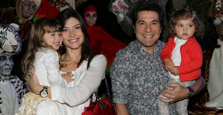 Daniel fala de seu lado paizão de Lara e Luiza