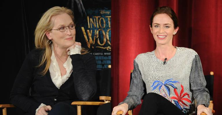 Emily Blunt salvou a vida de Meryl Streep no set de ‘Caminhos da Floresta’: ‘Ela me deve’