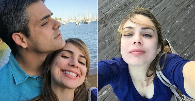 Rachel Sheherazade curte viagem romântica com o marido