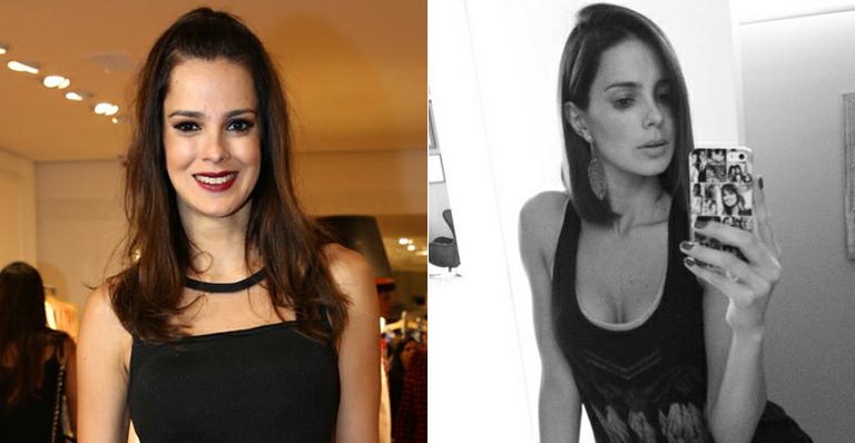 Vera Viel, mulher de Rodrigo Faro, muda o visual e adota corte chanel assimétrico