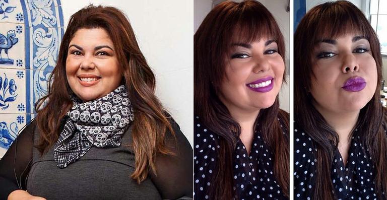 Fabiana Karla exibe novo look com franja