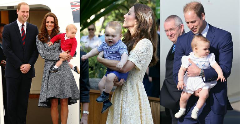 Veja 10 momentos fofos de príncipe George em 2014