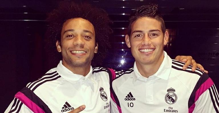 James Rodríguez e Marcelo Vieira cantam música de Kevin Roldán em vídeo
