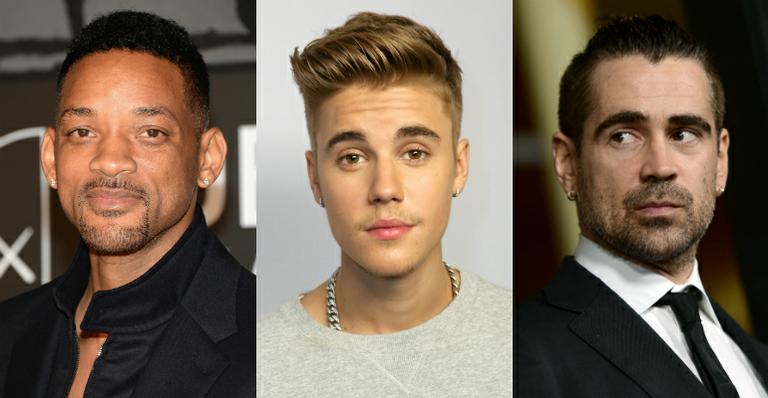 Nova tendência masculina: Famosos aderem aos dois brincos nas orelhas
