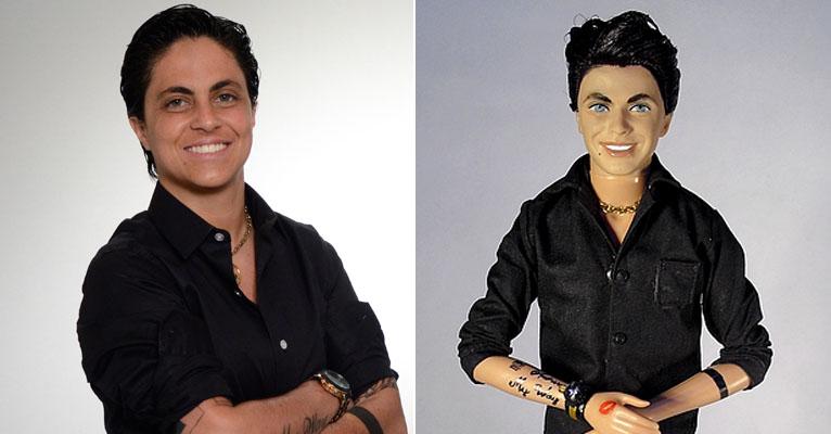 Artista cria boneca em homenagem à Thammy Miranda