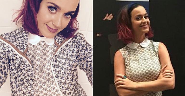Ruiva! Katy Perry muda o visual e abandona fios pretos